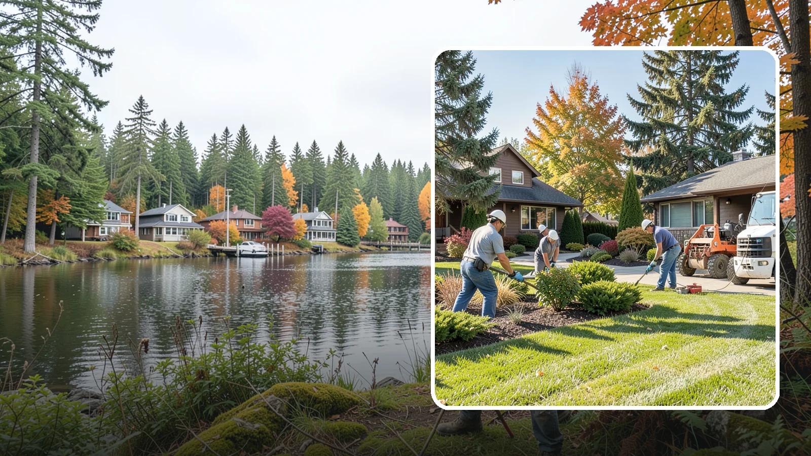 Monthly Landscape Maintenance in La Conner, Skagit County, WA - A once-a-month grounds visit that keeps lower-traffic properties tidy without the cost of frequent service.