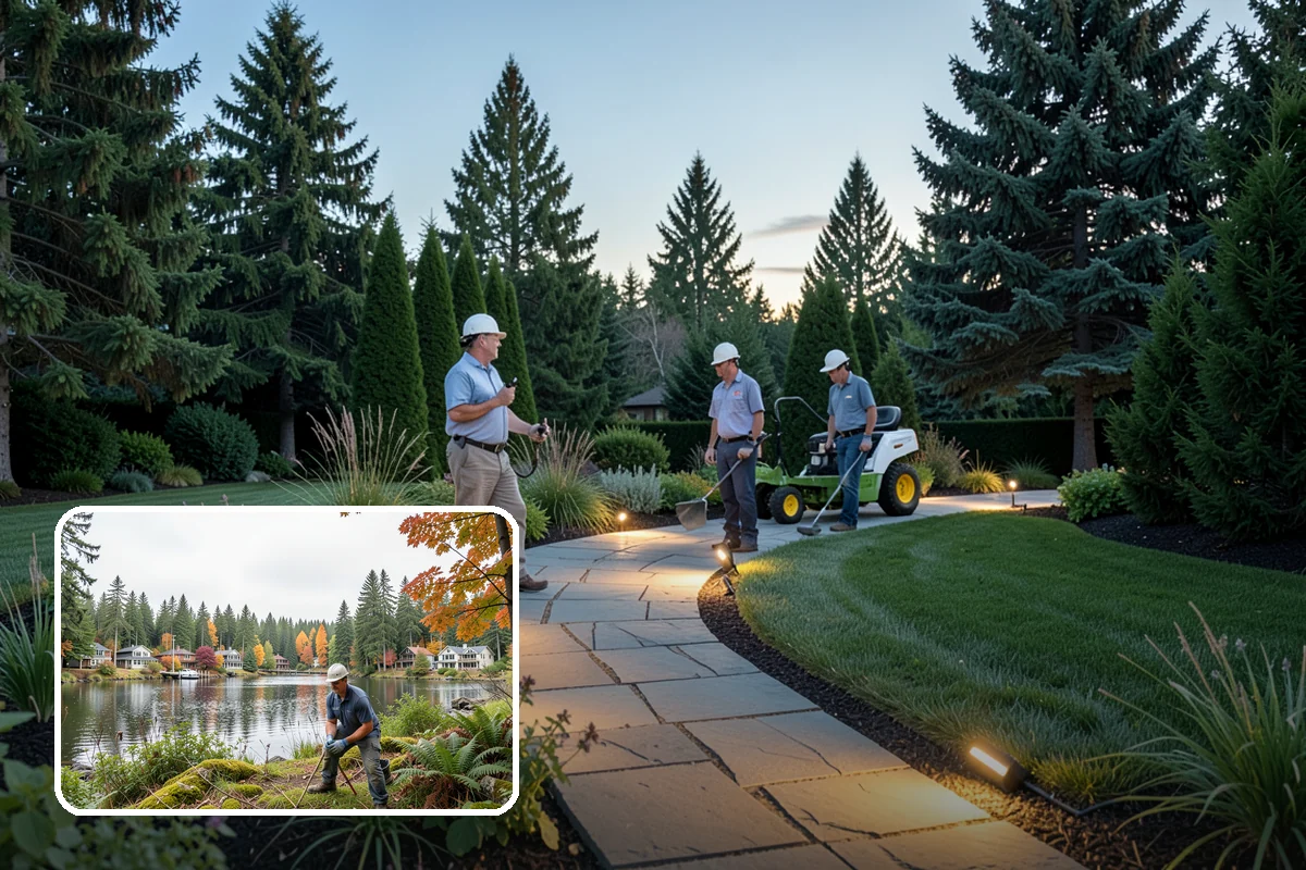 Monthly Landscape Maintenance in La Conner, Skagit County, WA - Budget-friendly care for lower-maintenance properties