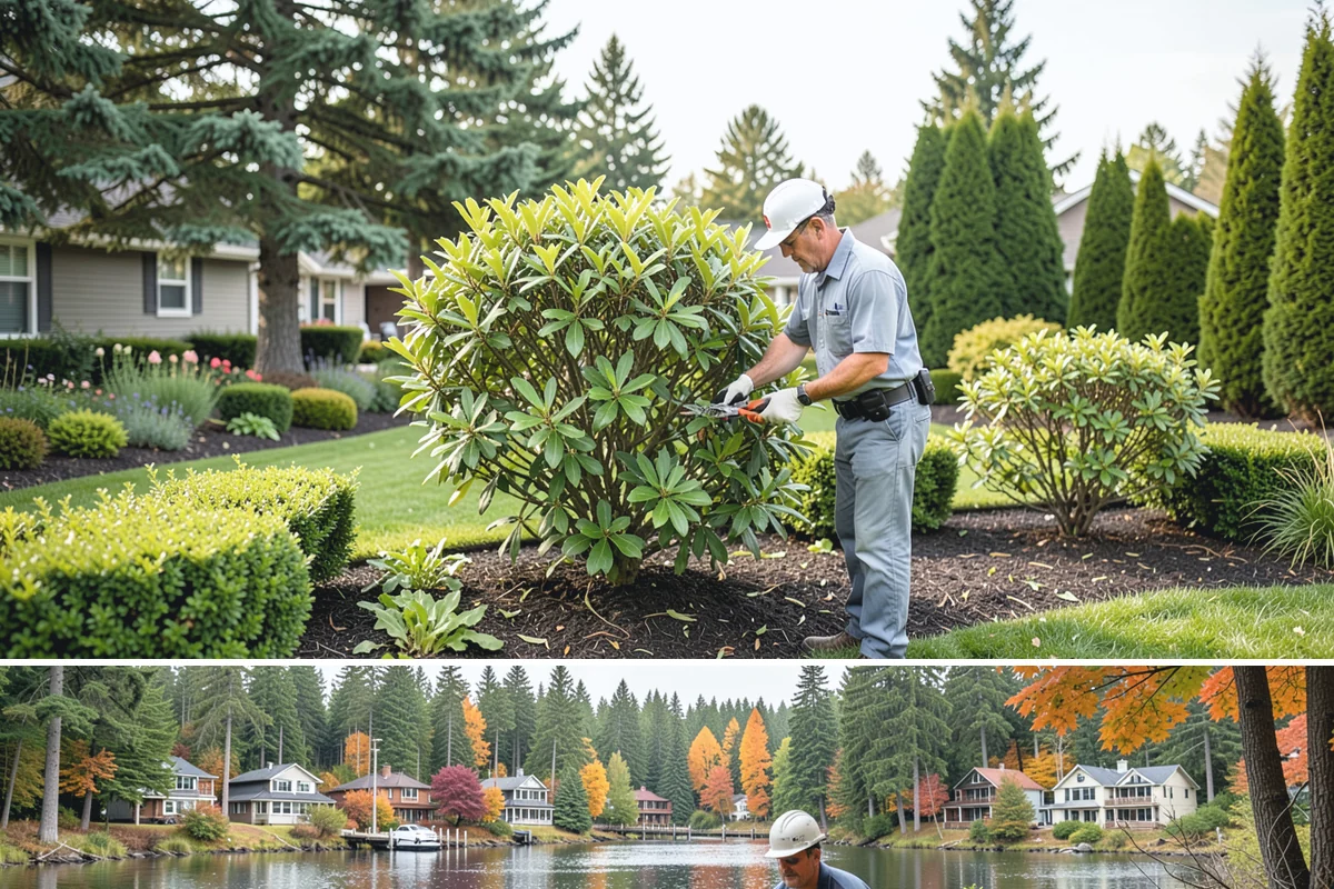 Monthly Landscape Maintenance in La Conner, Skagit County, WA - Offered year-round, though many PNW properties add visits during the fast-growing spring and summer months and scale back in...