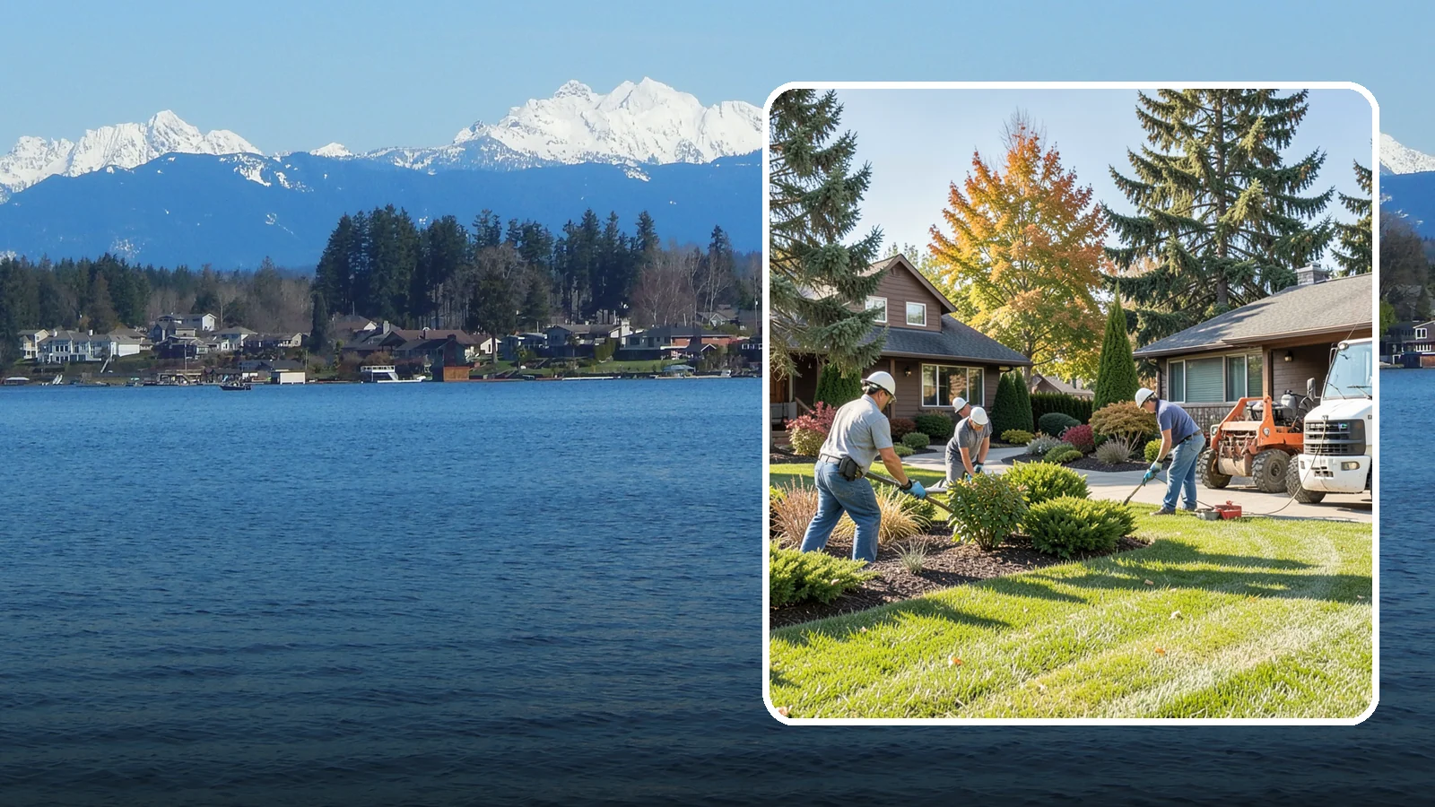 Monthly Landscape Maintenance in Lake Stevens, Snohomish County, WA - A once-a-month grounds visit that keeps lower-traffic properties tidy without the cost of frequent service.