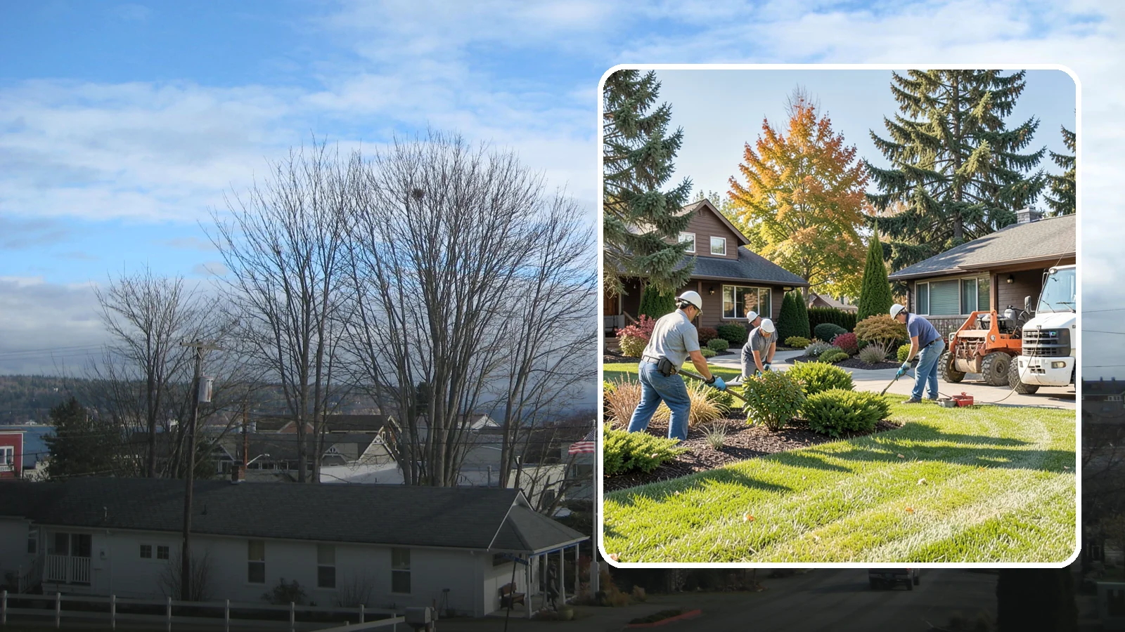 Monthly Landscape Maintenance in Langley, Island County, WA - A once-a-month grounds visit that keeps lower-traffic properties tidy without the cost of frequent service.