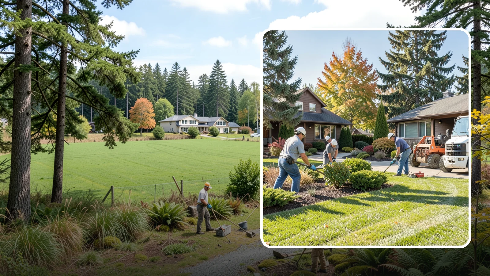 Monthly Landscape Maintenance in Lyman, Skagit County, WA - A once-a-month grounds visit that keeps lower-traffic properties tidy without the cost of frequent service.