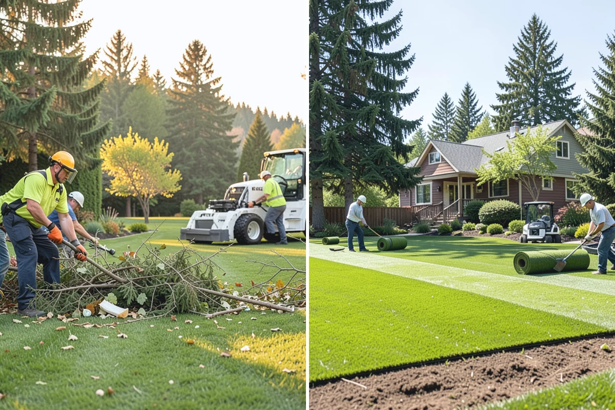 Monthly Landscape Maintenance in Medina, King County, WA - Assess whether a monthly cadence fits the property's growth rate