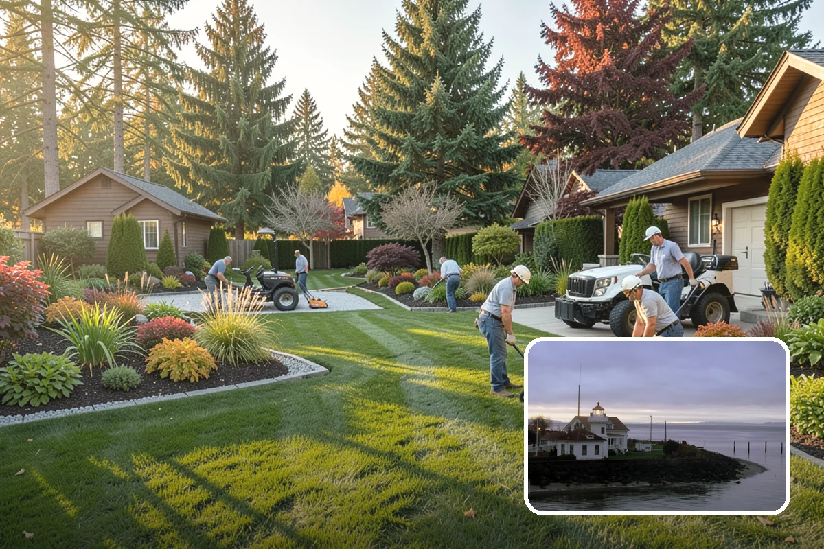 Monthly Landscape Maintenance in Mukilteo, Snohomish County, WA - Budget-friendly care for lower-maintenance properties