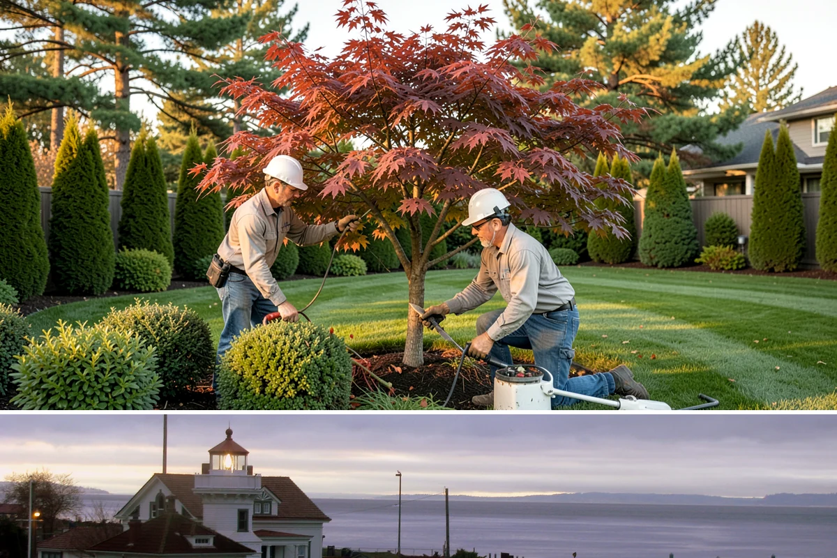 Monthly Landscape Maintenance in Mukilteo, Snohomish County, WA - Offered year-round, though many PNW properties add visits during the fast-growing spring and summer months and scale back in...