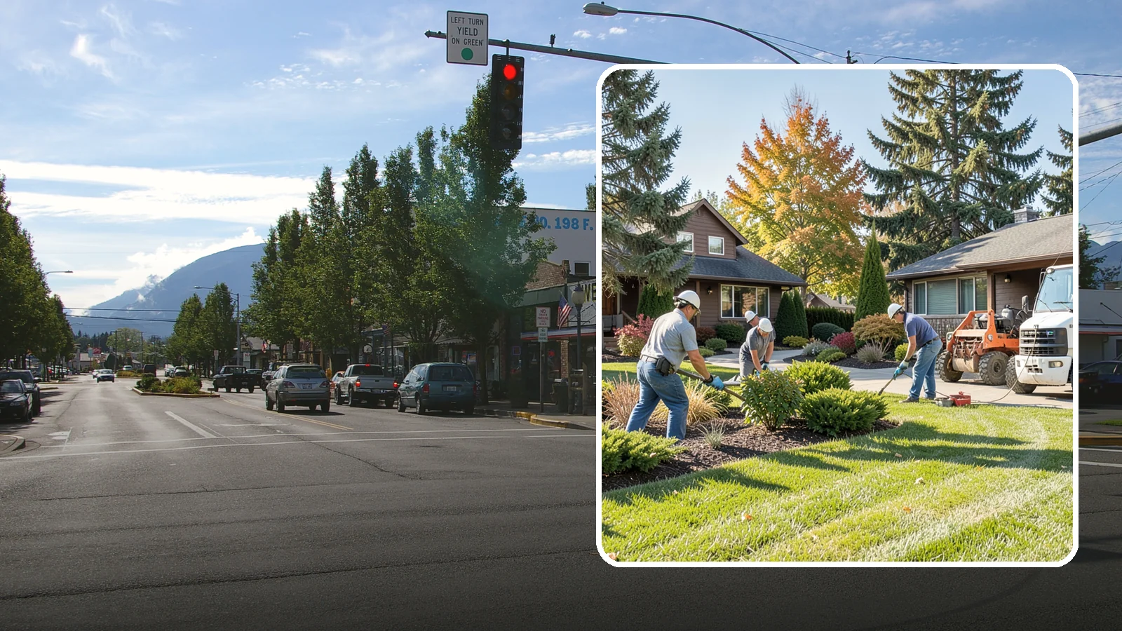 Monthly Landscape Maintenance in North Bend, King County, WA - A once-a-month grounds visit that keeps lower-traffic properties tidy without the cost of frequent service.