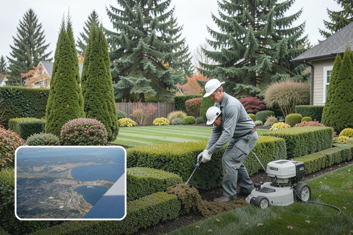 Monthly Landscape Maintenance in Oak Harbor, Island County, WA - Budget-friendly care for lower-maintenance properties