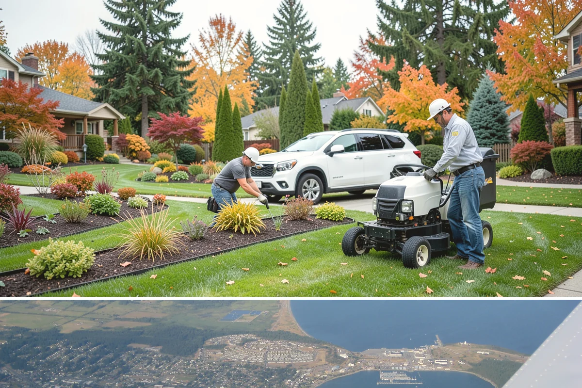 Monthly Landscape Maintenance in Oak Harbor, Island County, WA - Offered year-round, though many PNW properties add visits during the fast-growing spring and summer months and scale back in...