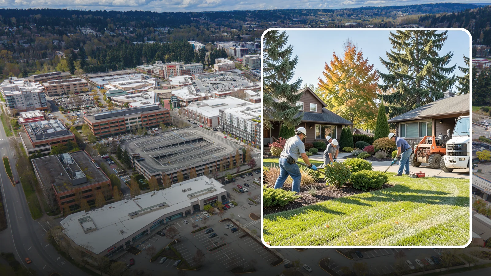 Monthly Landscape Maintenance in Redmond, King County, WA - A once-a-month grounds visit that keeps lower-traffic properties tidy without the cost of frequent service.