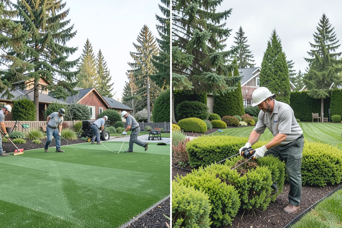 Monthly Landscape Maintenance in Renton, King County, WA - Assess whether a monthly cadence fits the property's growth rate