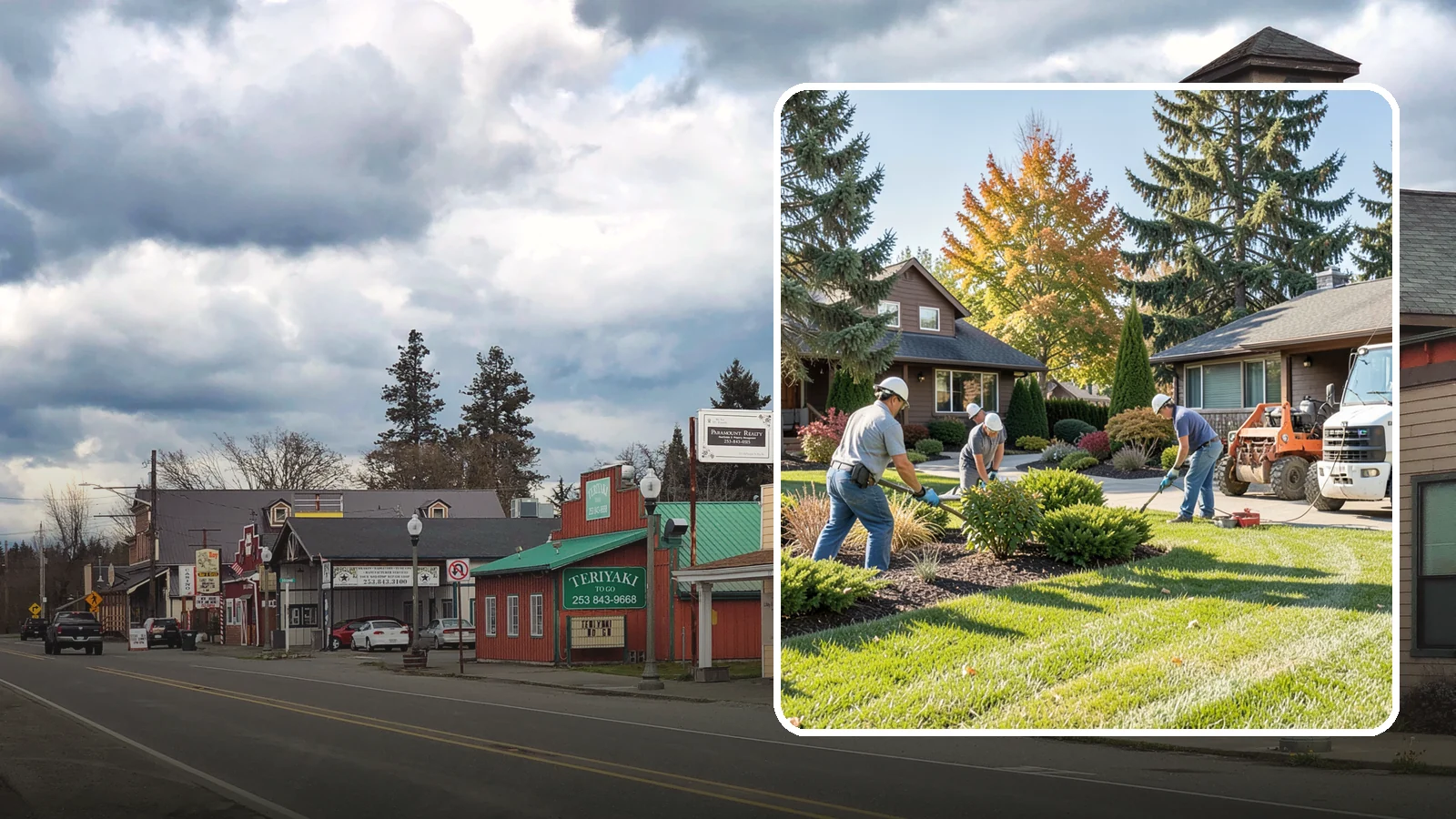 Monthly Landscape Maintenance in Roy, Pierce County, WA - A once-a-month grounds visit that keeps lower-traffic properties tidy without the cost of frequent service.