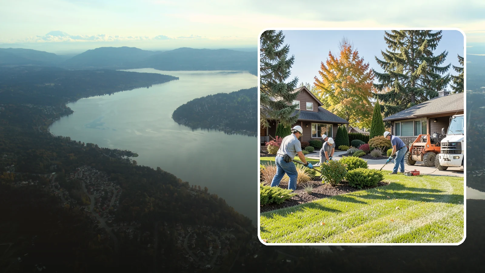 Monthly Landscape Maintenance in Sammamish, King County, WA - A once-a-month grounds visit that keeps lower-traffic properties tidy without the cost of frequent service.