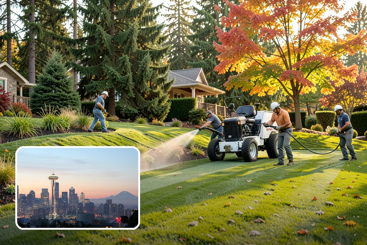 Monthly Landscape Maintenance in Seattle, King County, WA - Budget-friendly care for lower-maintenance properties