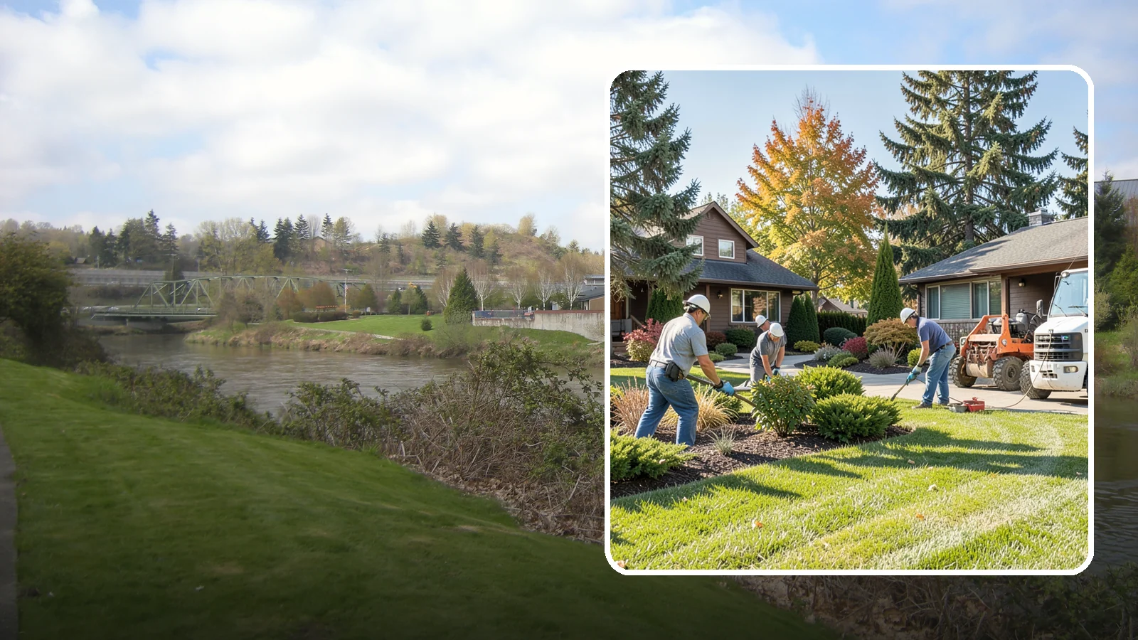 Monthly Landscape Maintenance in Tukwila, King County, WA - A once-a-month grounds visit that keeps lower-traffic properties tidy without the cost of frequent service.