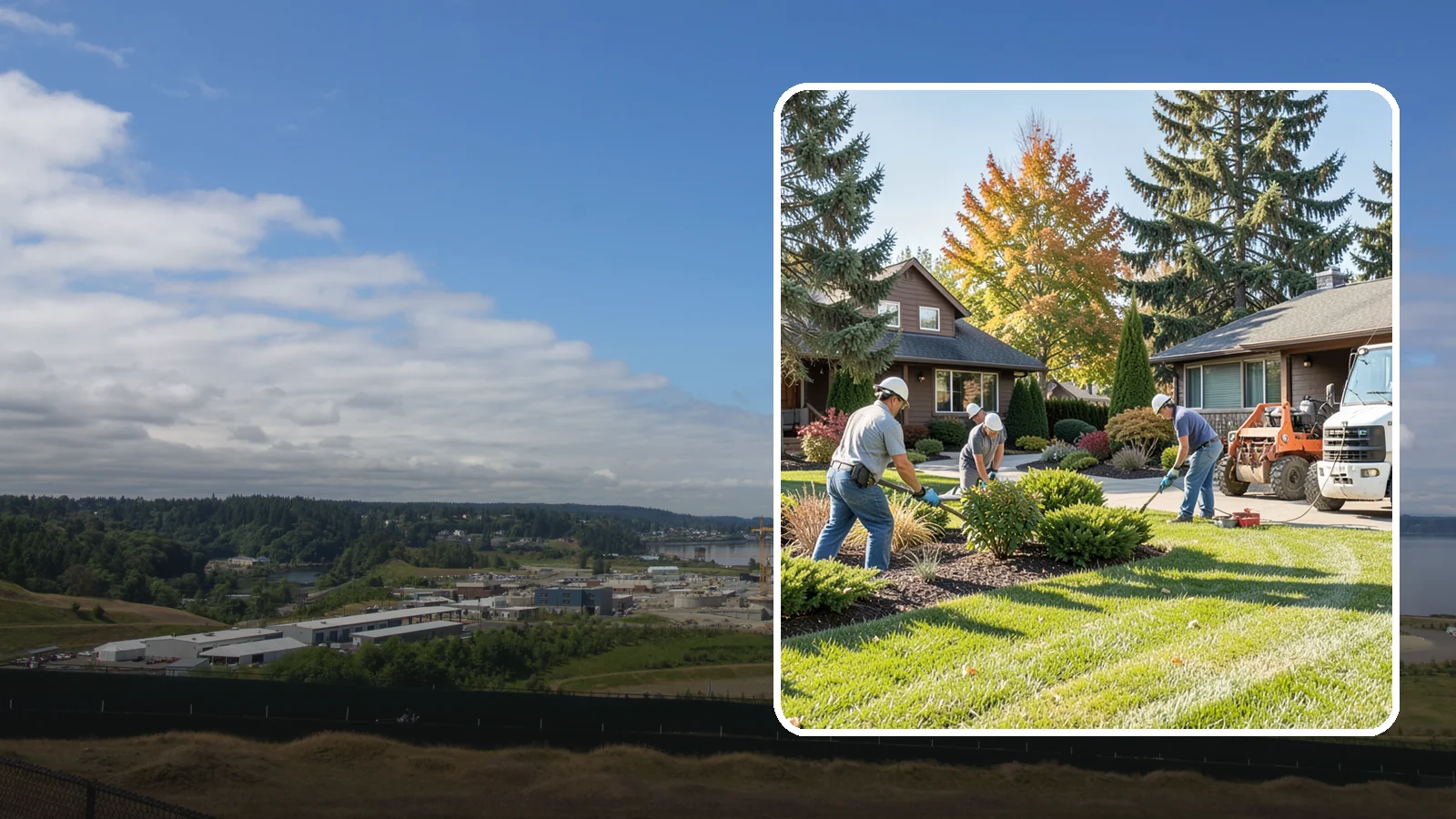 Monthly Landscape Maintenance in University Place, Pierce County, WA - A once-a-month grounds visit that keeps lower-traffic properties tidy without the cost of frequent service.