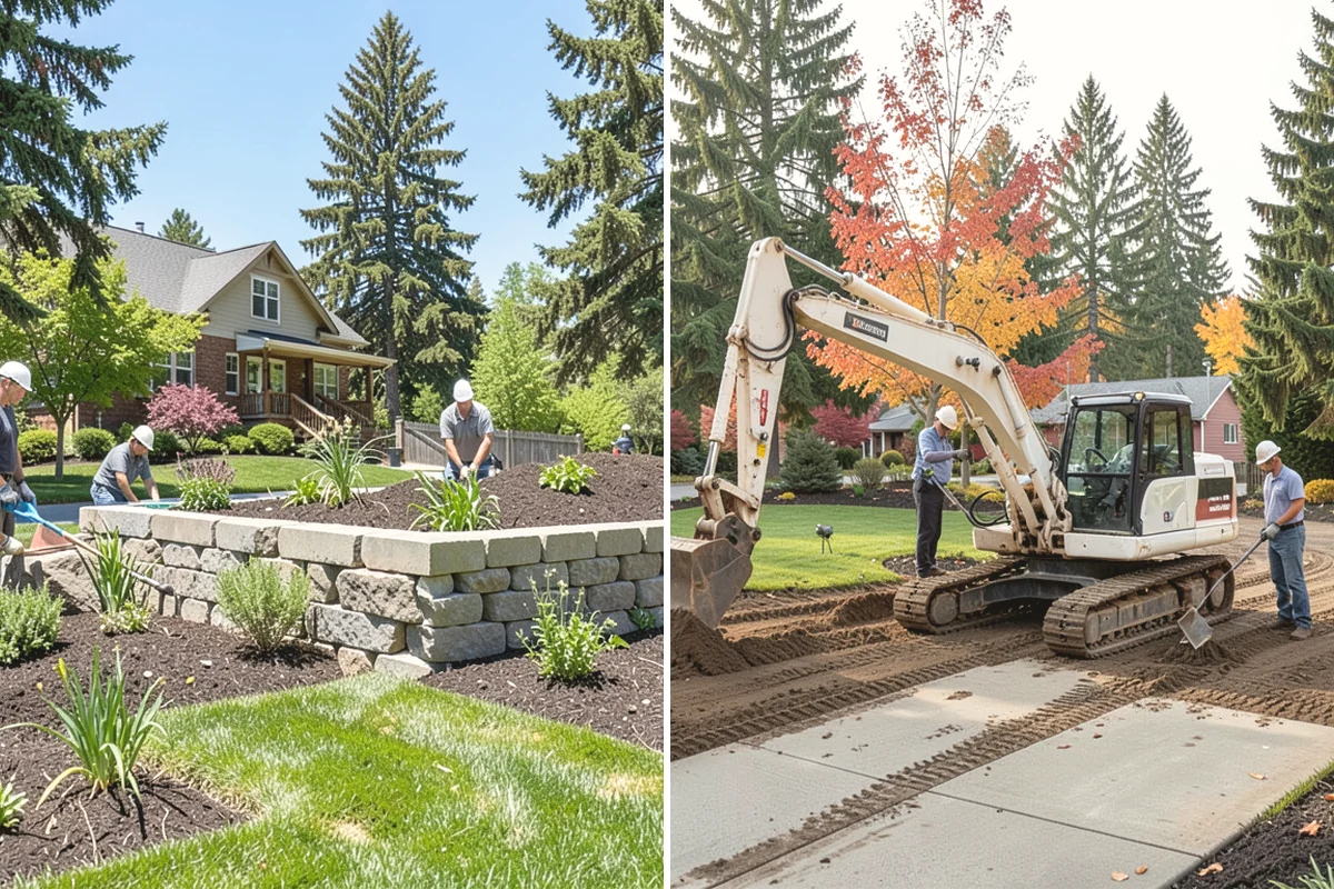 Monthly Landscape Maintenance in University Place, Pierce County, WA - Assess whether a monthly cadence fits the property's growth rate
