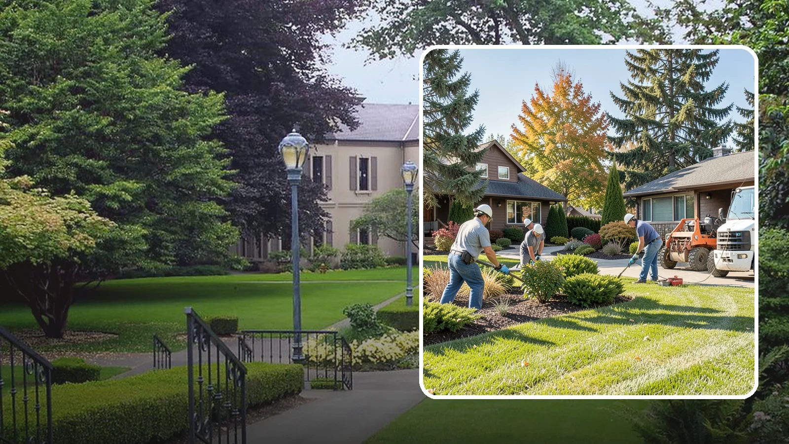 Monthly Landscape Maintenance in Woodinville, King County, WA - A once-a-month grounds visit that keeps lower-traffic properties tidy without the cost of frequent service.