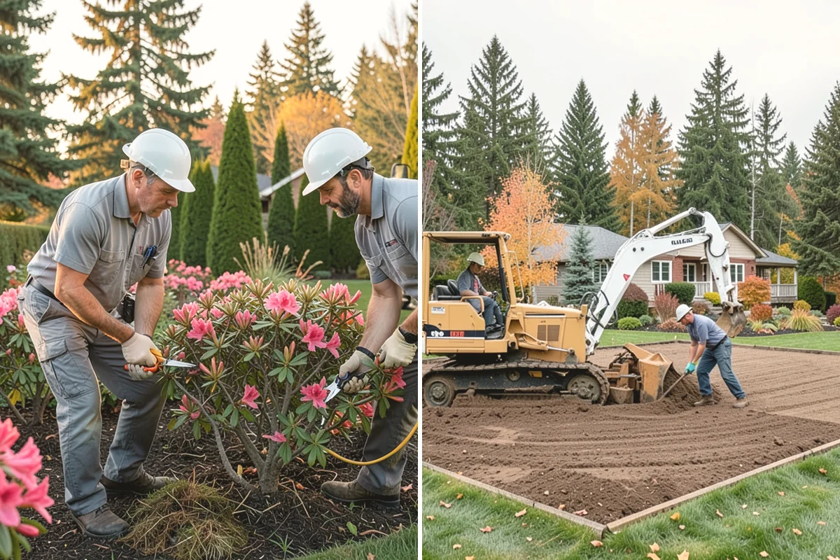 Monthly Landscape Maintenance in Yarrow Point, King County, WA - Assess whether a monthly cadence fits the property's growth rate