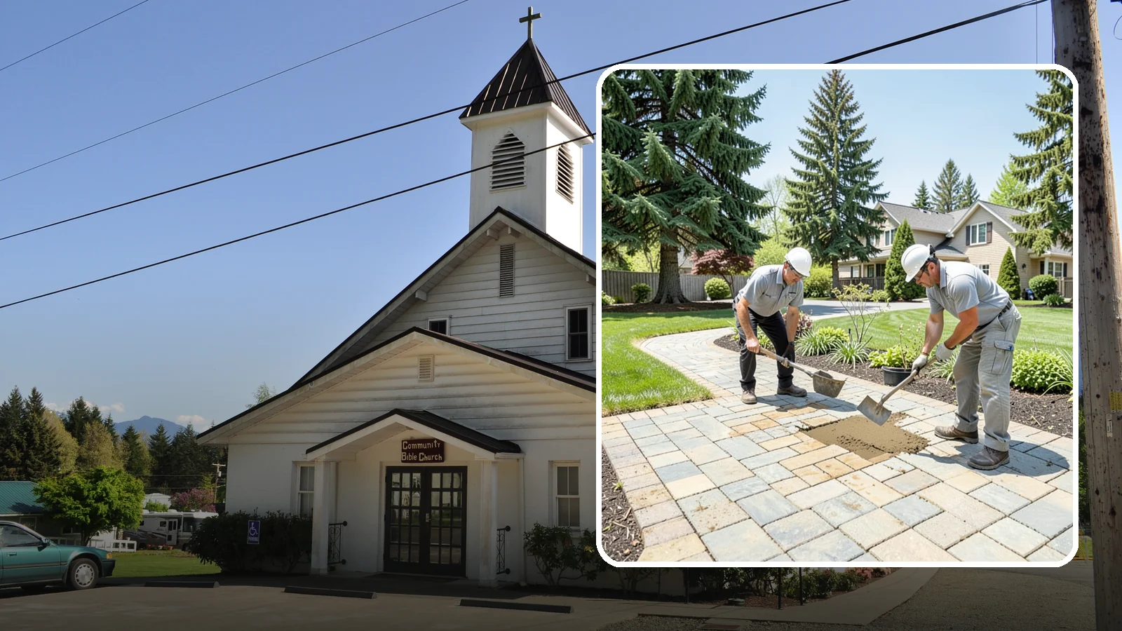 Mortar Repair in Concrete, Skagit County, WA - Repointing and mortar joint repair that restores the strength and appearance of aging masonry.