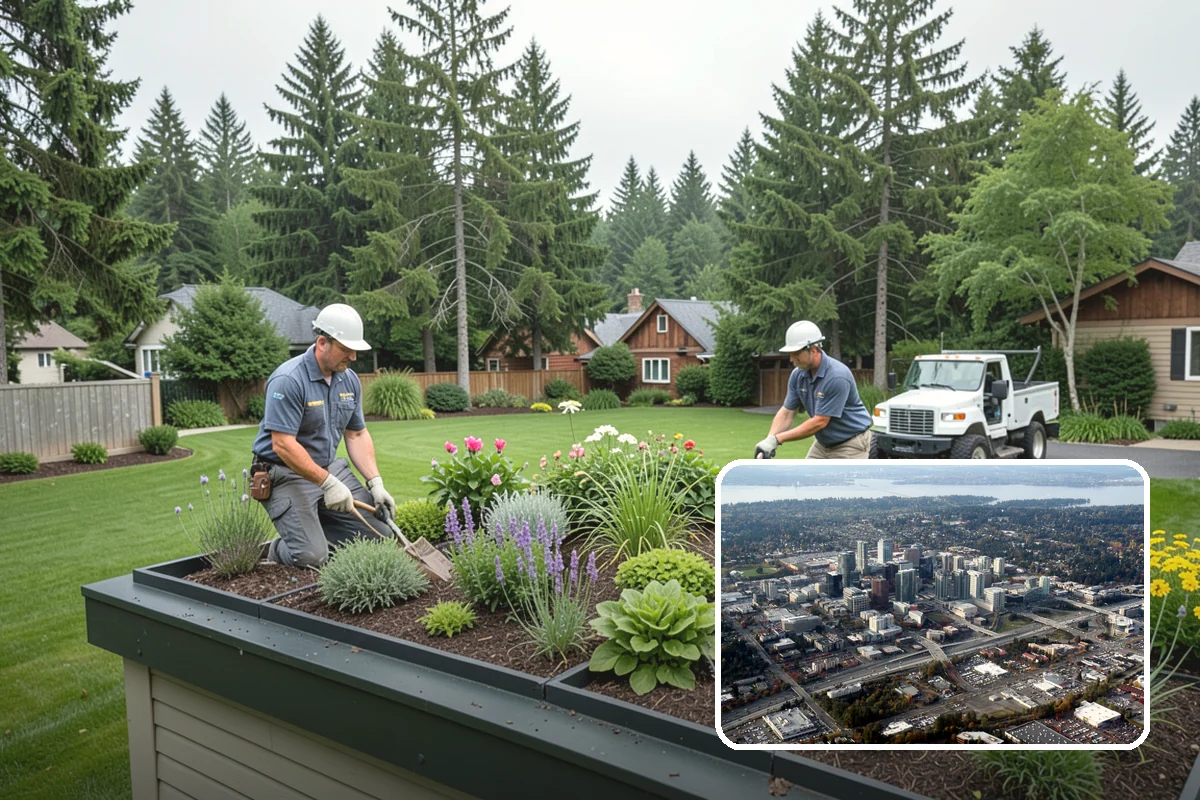 Moss Control & Removal in Bellevue, King County, WA - Kills and removes existing moss