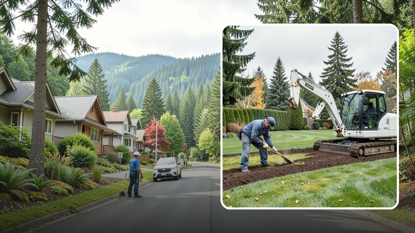 Moss Control & Removal in Darrington, Snohomish County, WA - Moss control and removal that reclaims lawns lost to the damp Northwest shade.