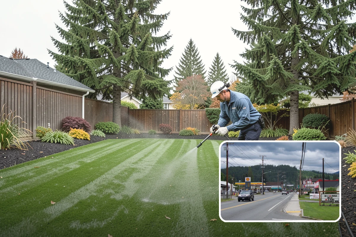 Moss Control & Removal in Granite Falls, Snohomish County, WA - Kills and removes existing moss
