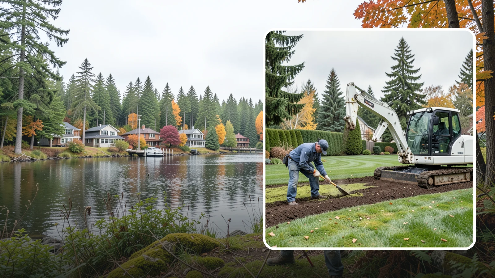 Moss Control & Removal in La Conner, Skagit County, WA - Moss control and removal that reclaims lawns lost to the damp Northwest shade.