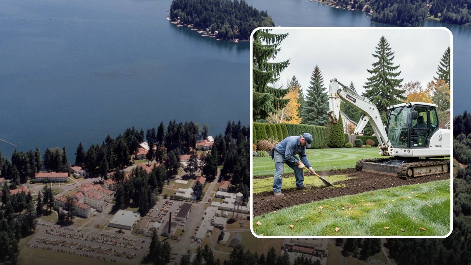 Moss Control & Removal in Lakewood, Pierce County, WA - Moss control and removal that reclaims lawns lost to the damp Northwest shade.