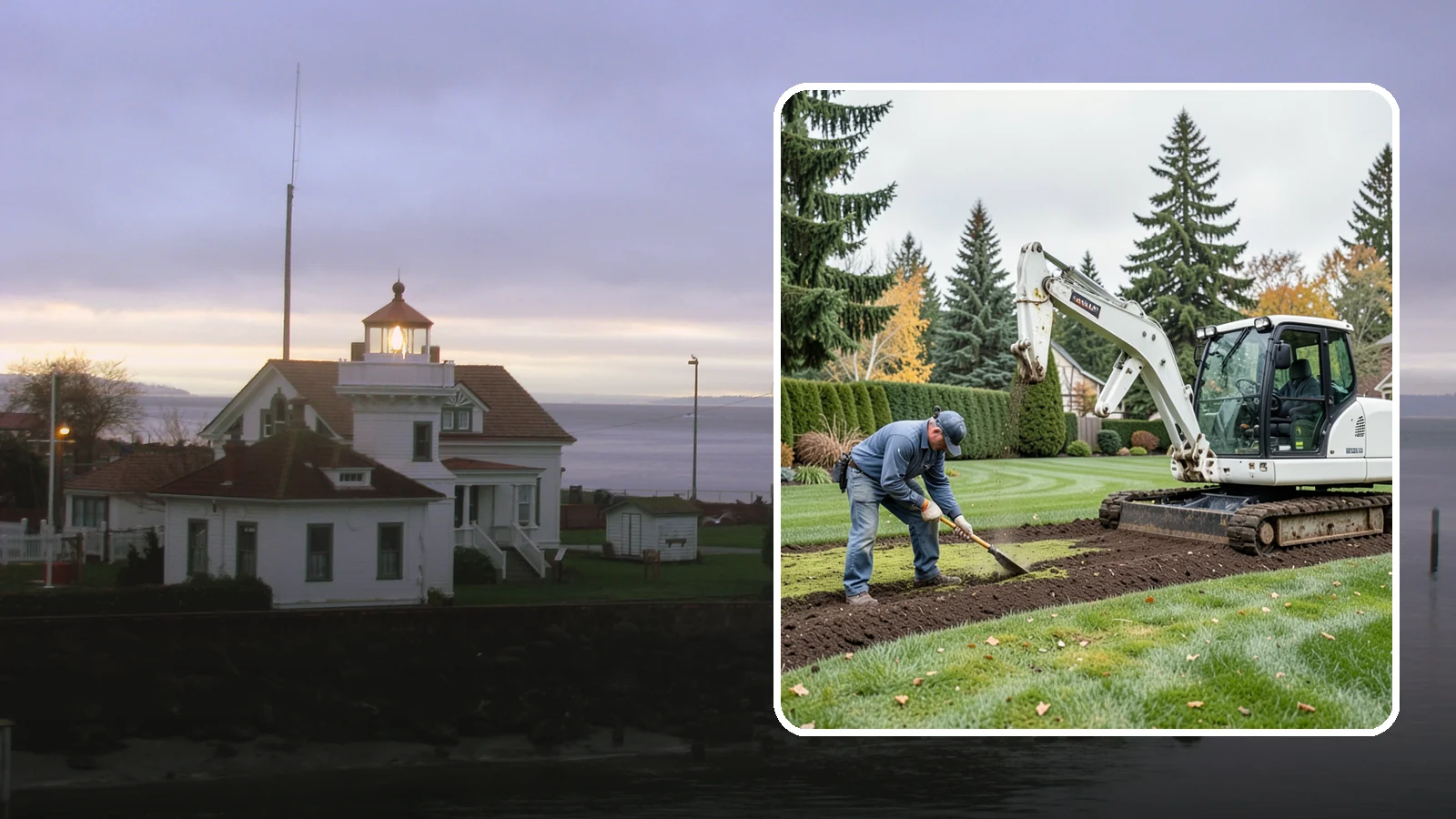 Moss Control & Removal in Mukilteo, Snohomish County, WA - Moss control and removal that reclaims lawns lost to the damp Northwest shade.