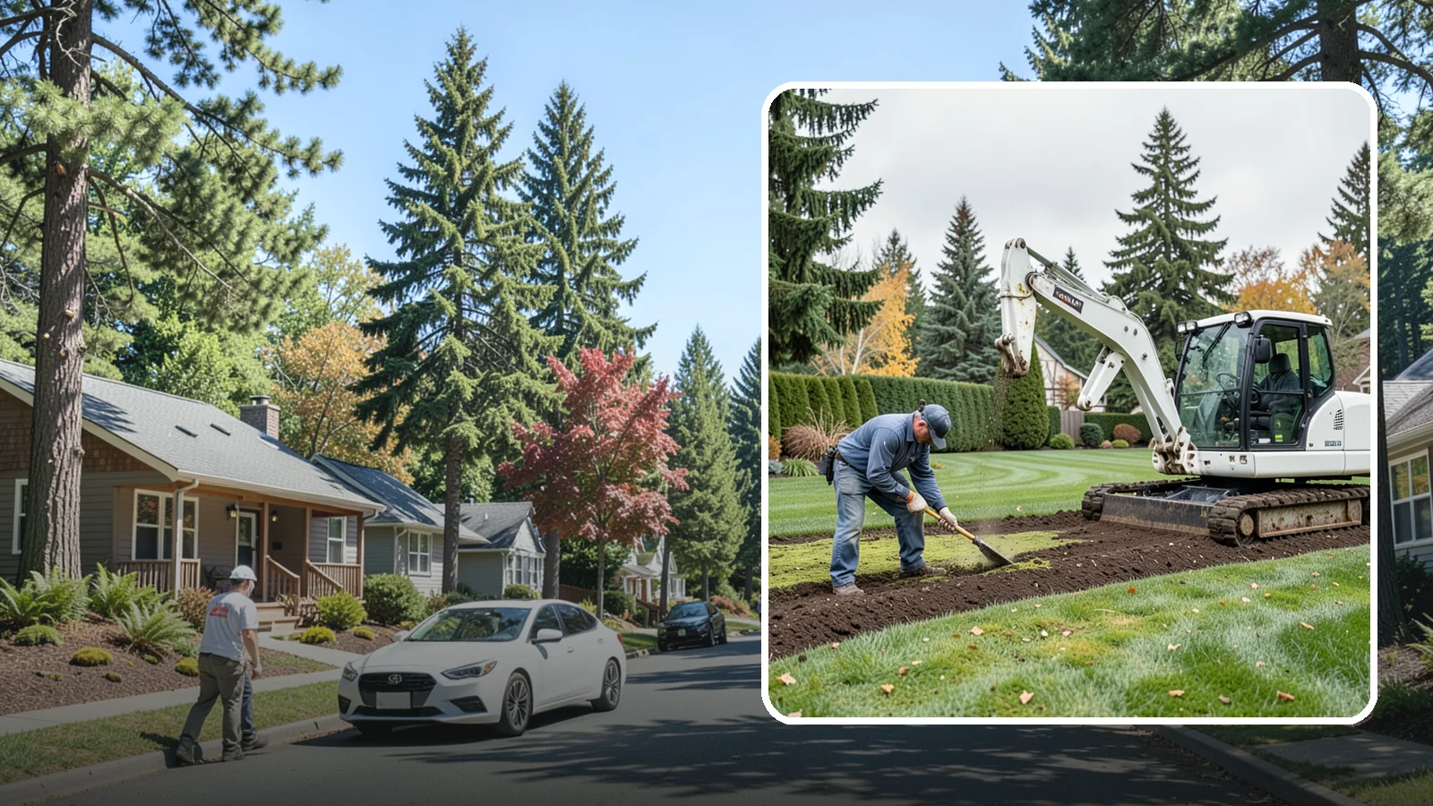 Moss Control & Removal in Orting, Pierce County, WA - Moss control and removal that reclaims lawns lost to the damp Northwest shade.