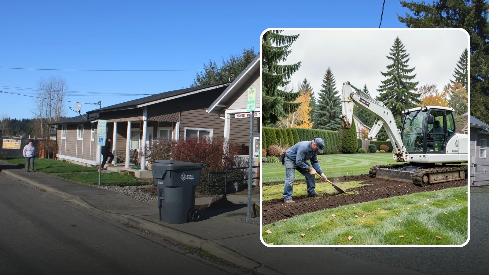 Moss Control & Removal in South Prairie, Pierce County, WA - Moss control and removal that reclaims lawns lost to the damp Northwest shade.