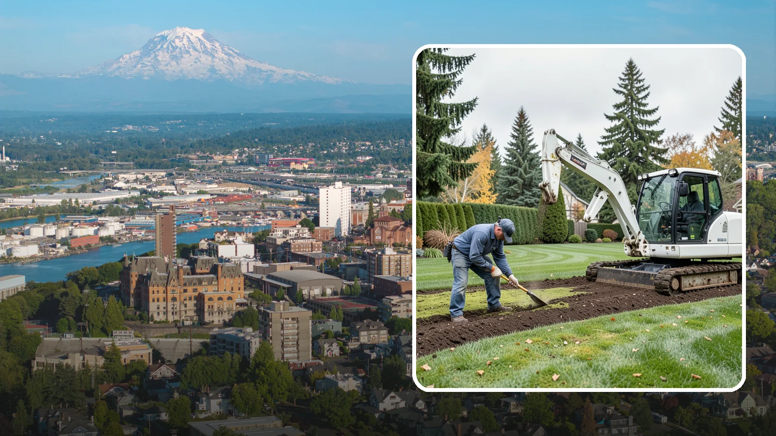 Moss Control & Removal in Tacoma, Pierce County, WA - Moss control and removal that reclaims lawns lost to the damp Northwest shade.