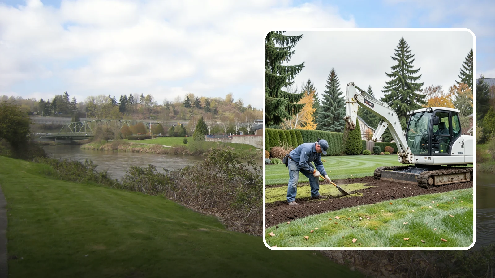 Moss Control & Removal in Tukwila, King County, WA - Moss control and removal that reclaims lawns lost to the damp Northwest shade.