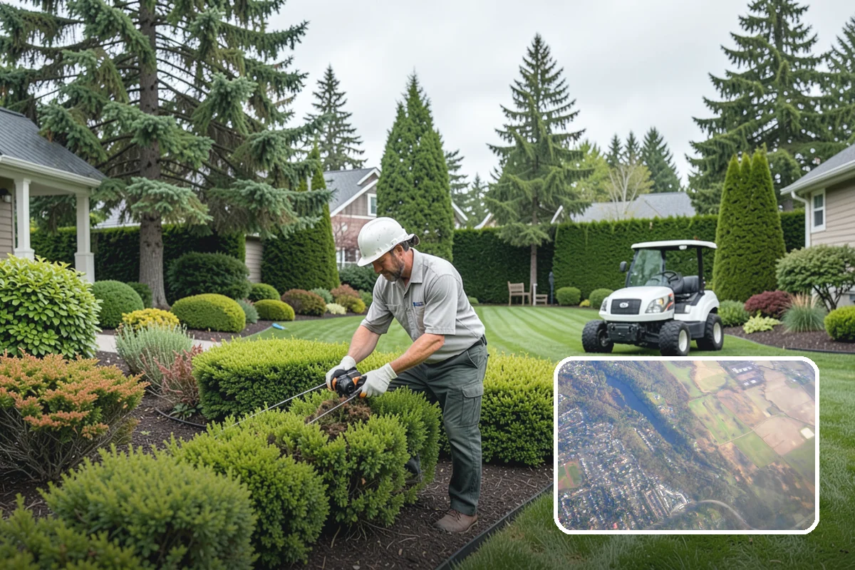 Mulch Installation in Algona, King County, WA - Locks in soil moisture and cuts watering
