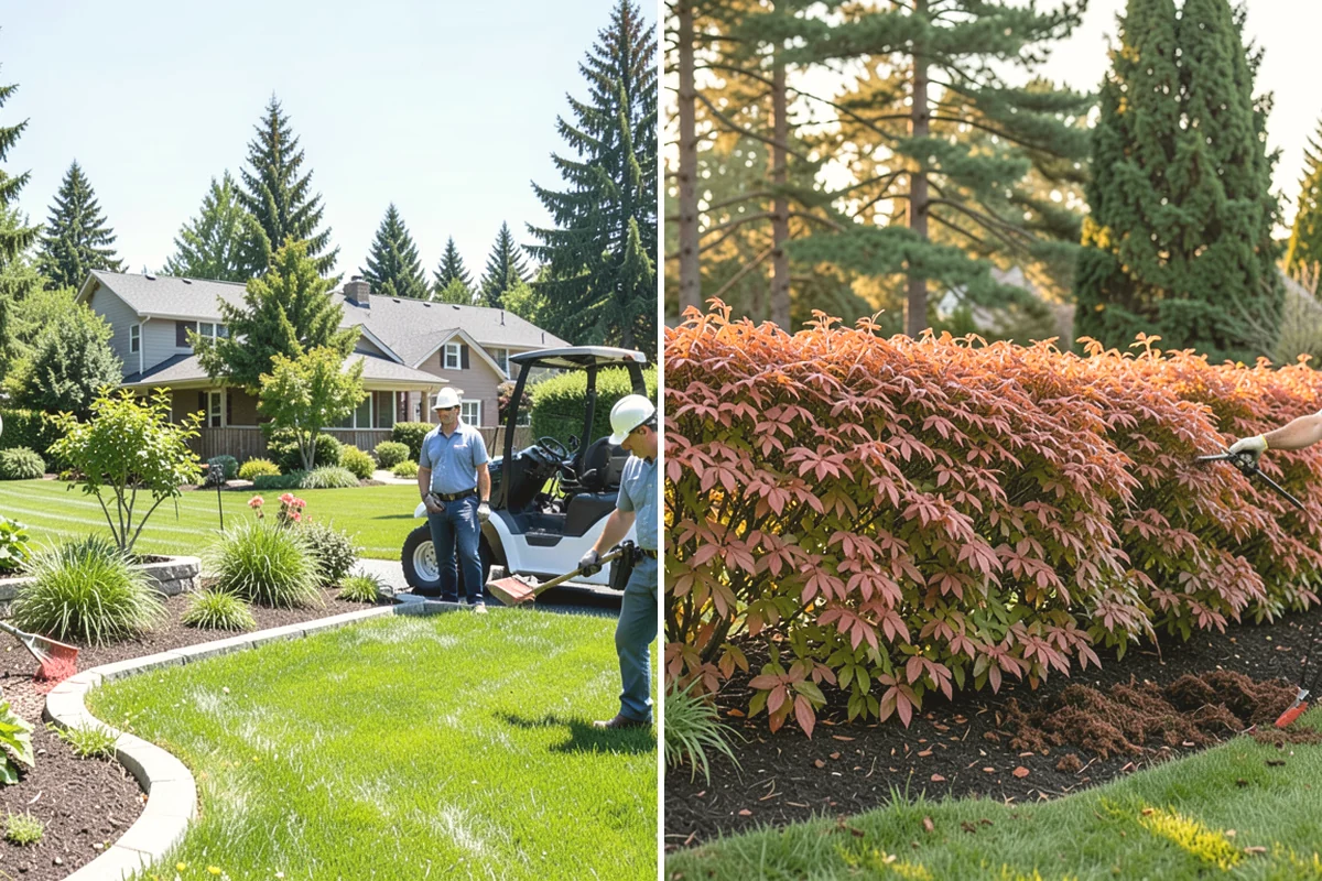 Mulch Installation in Anacortes, Skagit County, WA - Edge and define the bed lines