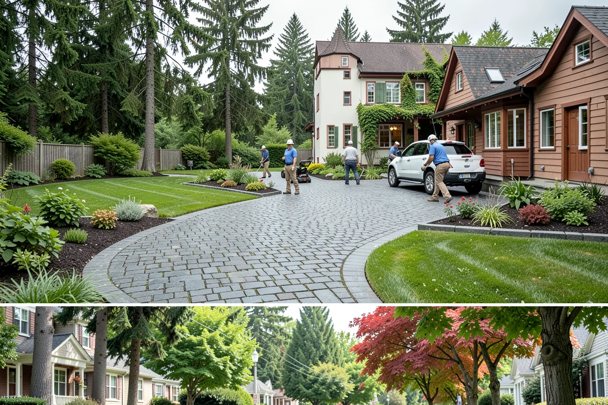 Mulch Installation in Beaux Arts Village, King County, WA - Best refreshed in spring and again in fall
