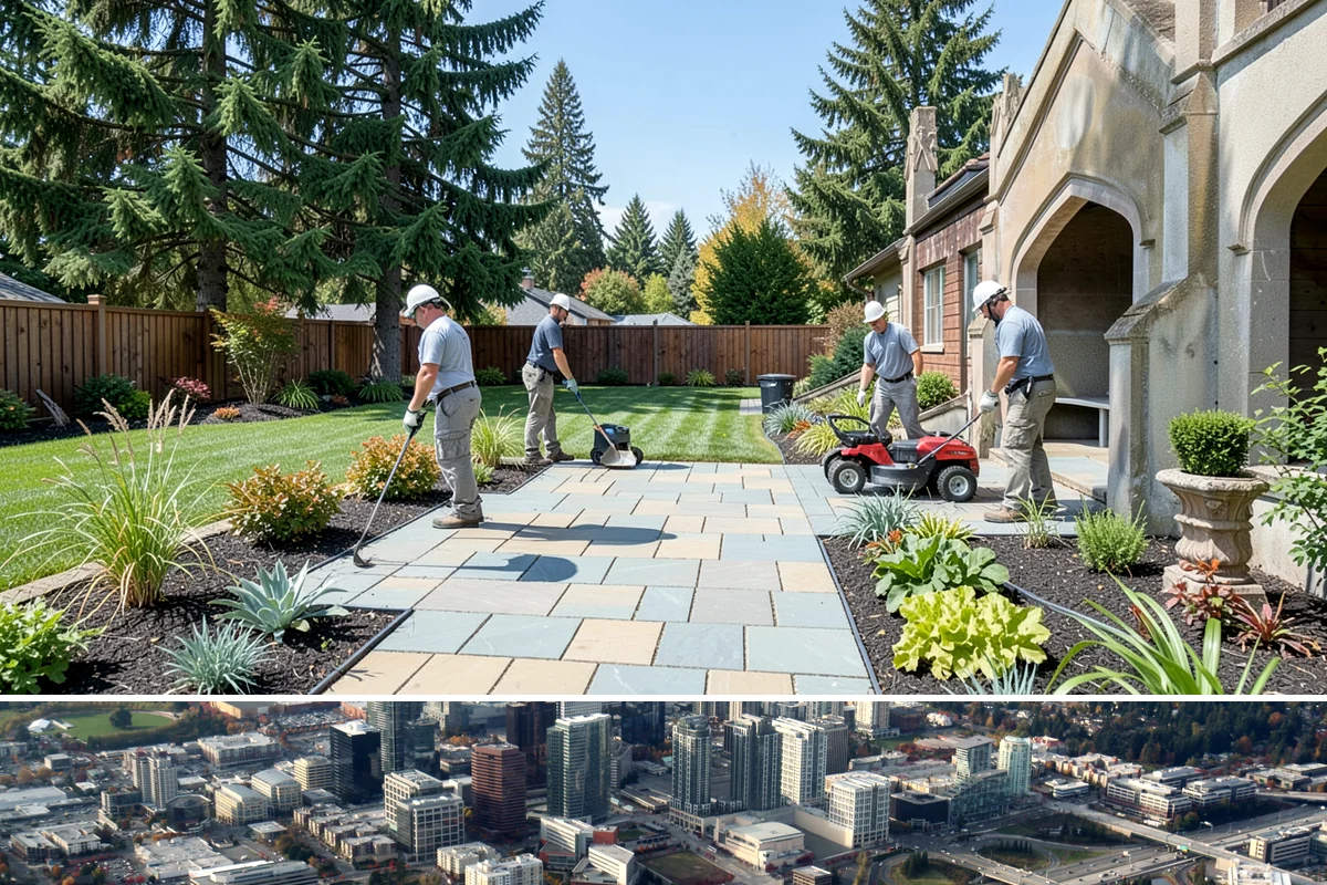 Mulch Installation in Bellevue, King County, WA - Best refreshed in spring and again in fall