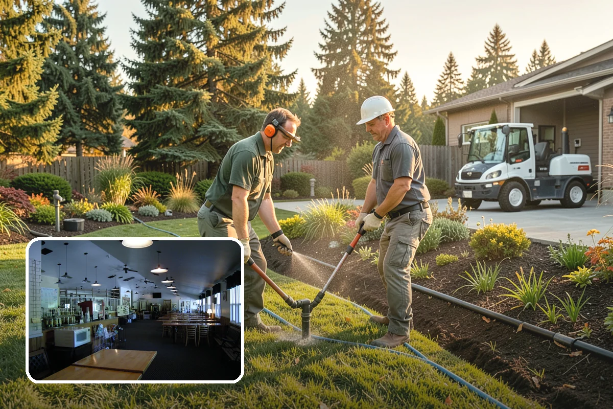 Mulch Installation in Black Diamond, King County, WA - Locks in soil moisture and cuts watering