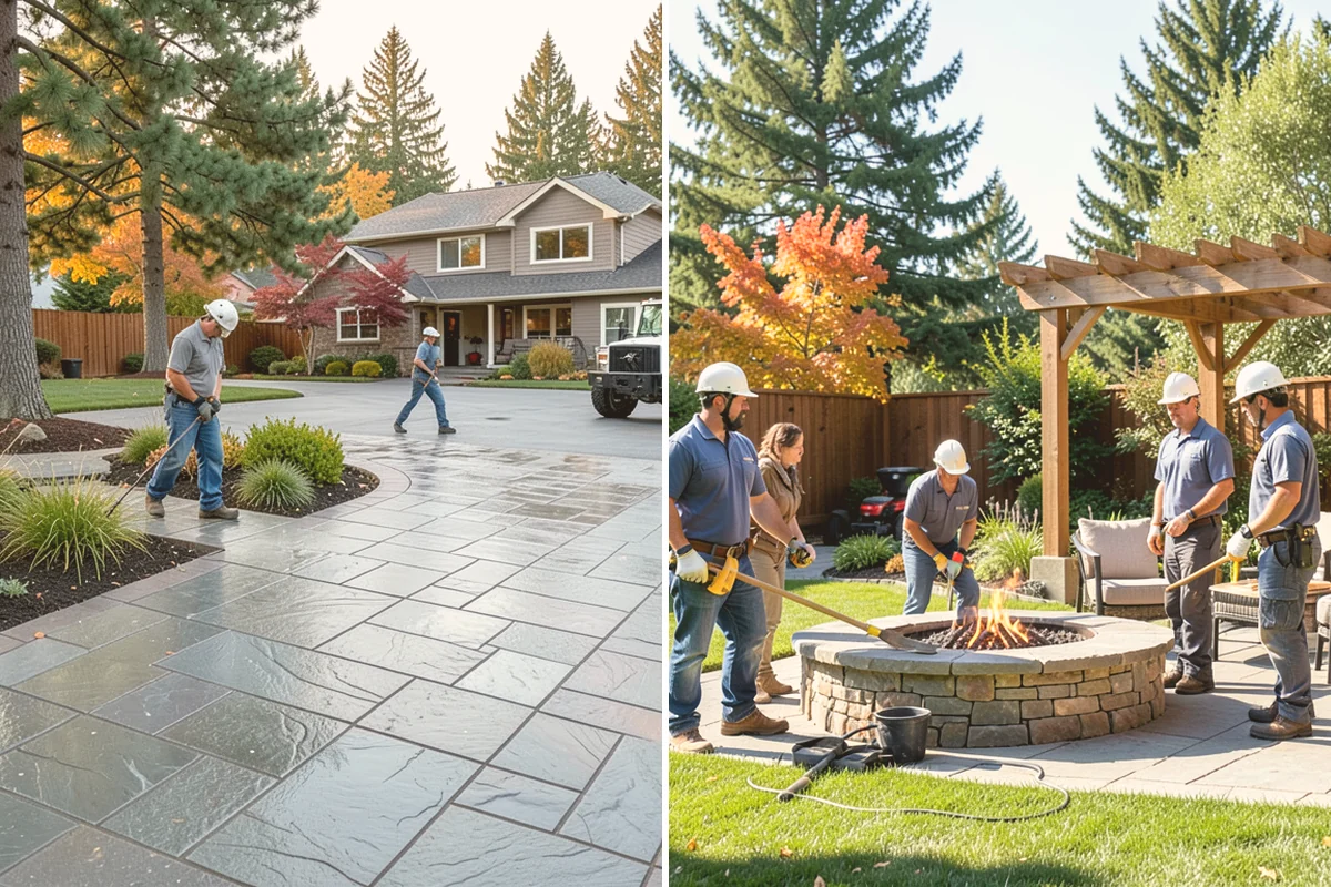 Mulch Installation in Bothell, King County, WA - Edge and define the bed lines