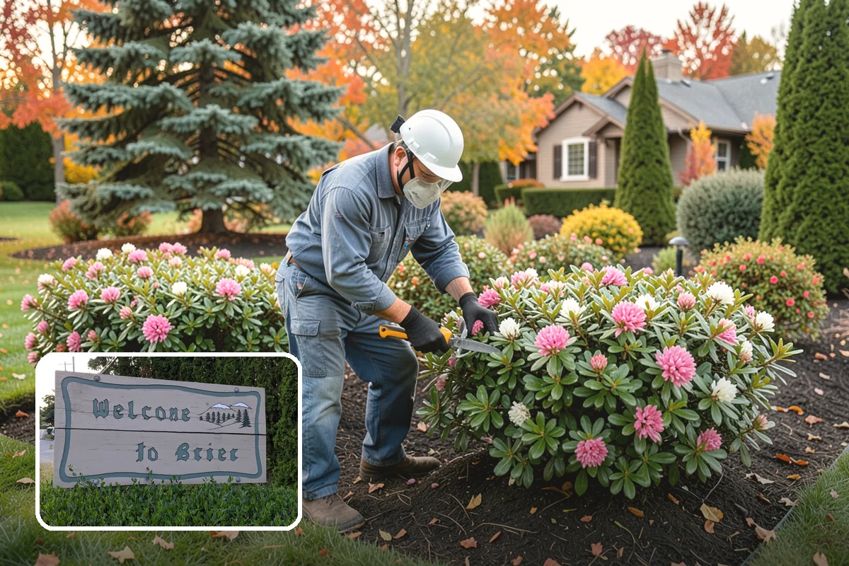Mulch Installation in Brier, Snohomish County, WA - Locks in soil moisture and cuts watering