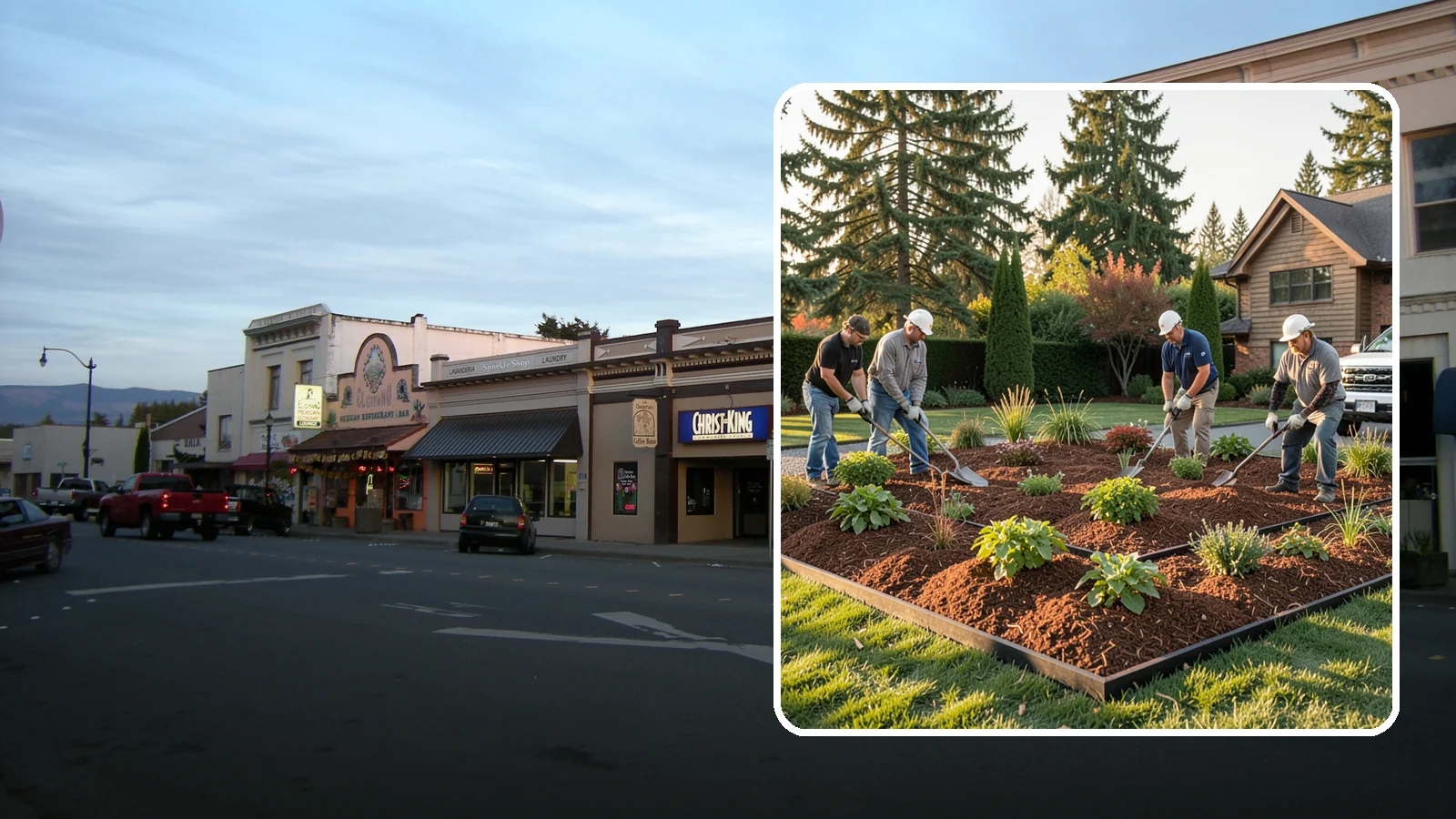 Mulch Installation in Burlington, Skagit County, WA - Fresh mulch spread across beds to lock in moisture, block weeds, and give your landscape a clean, finished look.