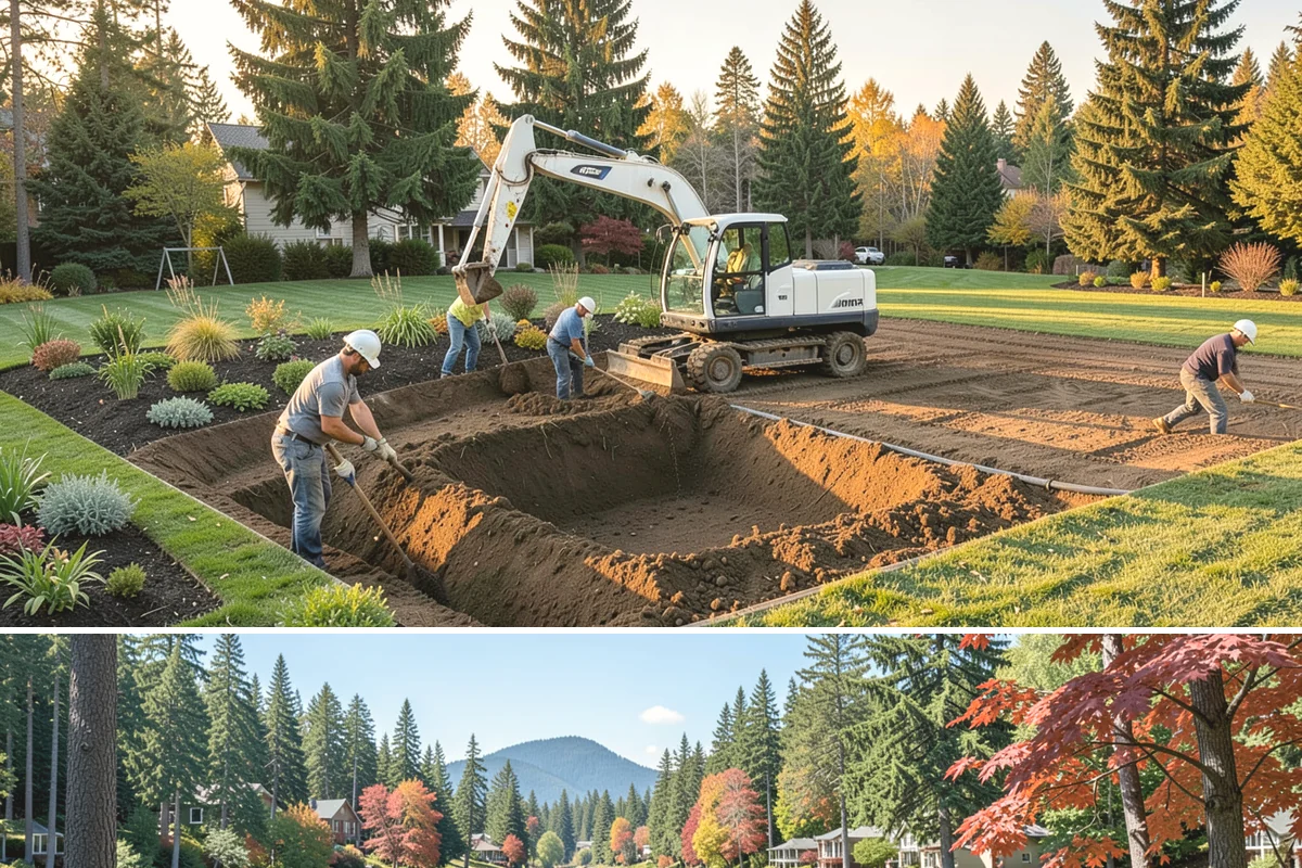 Mulch Installation in Covington, King County, WA - Best refreshed in spring and again in fall