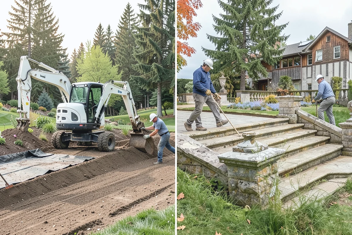 Mulch Installation in Darrington, Snohomish County, WA - Edge and define the bed lines
