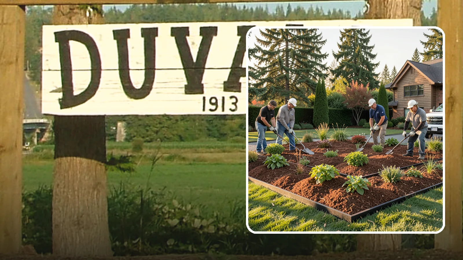 Mulch Installation in Duvall, King County, WA - Fresh mulch spread across beds to lock in moisture, block weeds, and give your landscape a clean, finished look.