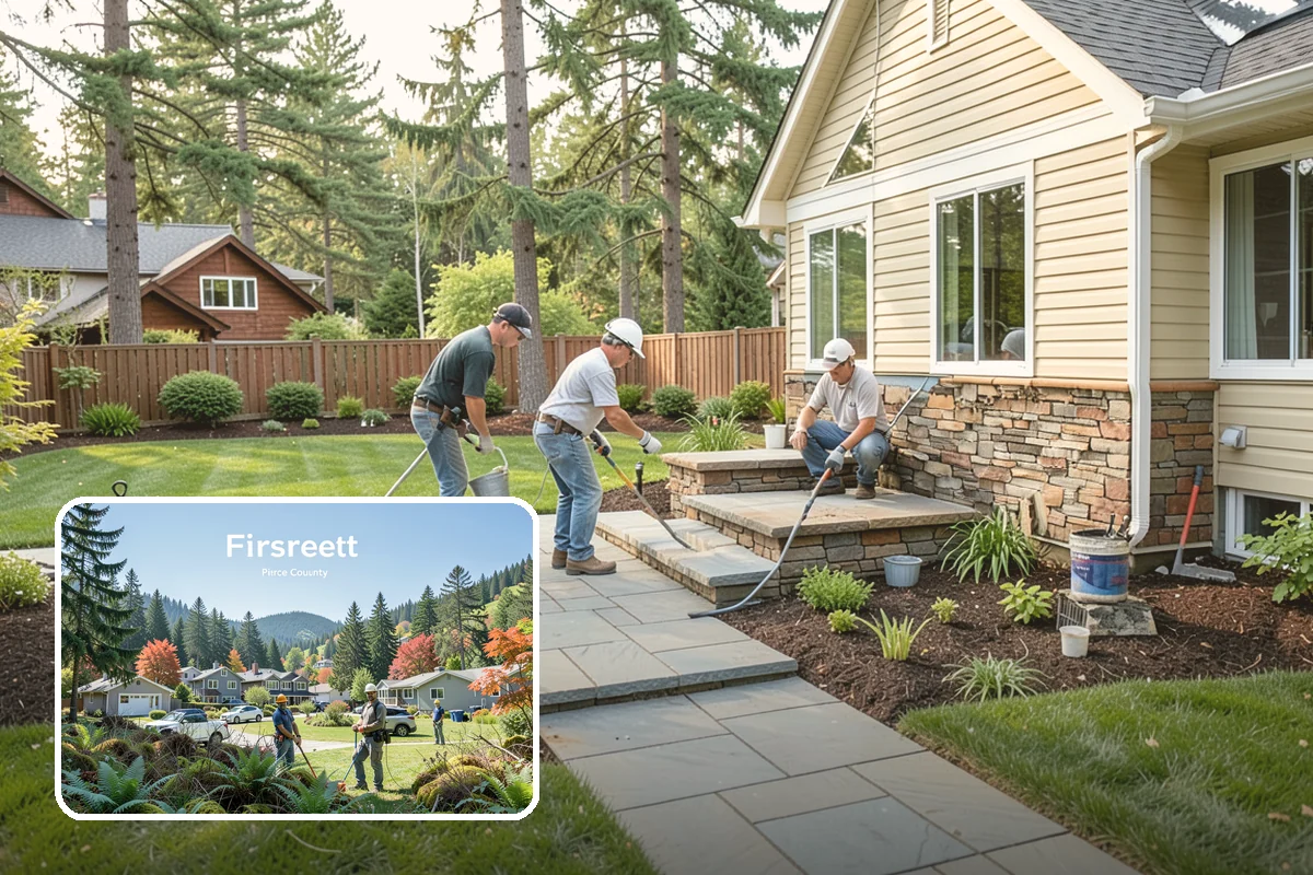 Mulch Installation in Fircrest, Pierce County, WA - Locks in soil moisture and cuts watering