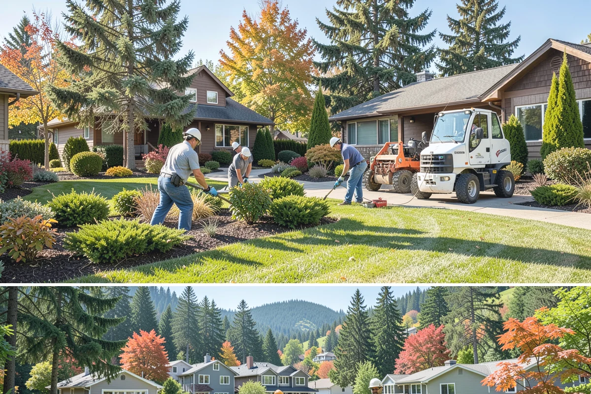 Mulch Installation in Fircrest, Pierce County, WA - Best refreshed in spring and again in fall