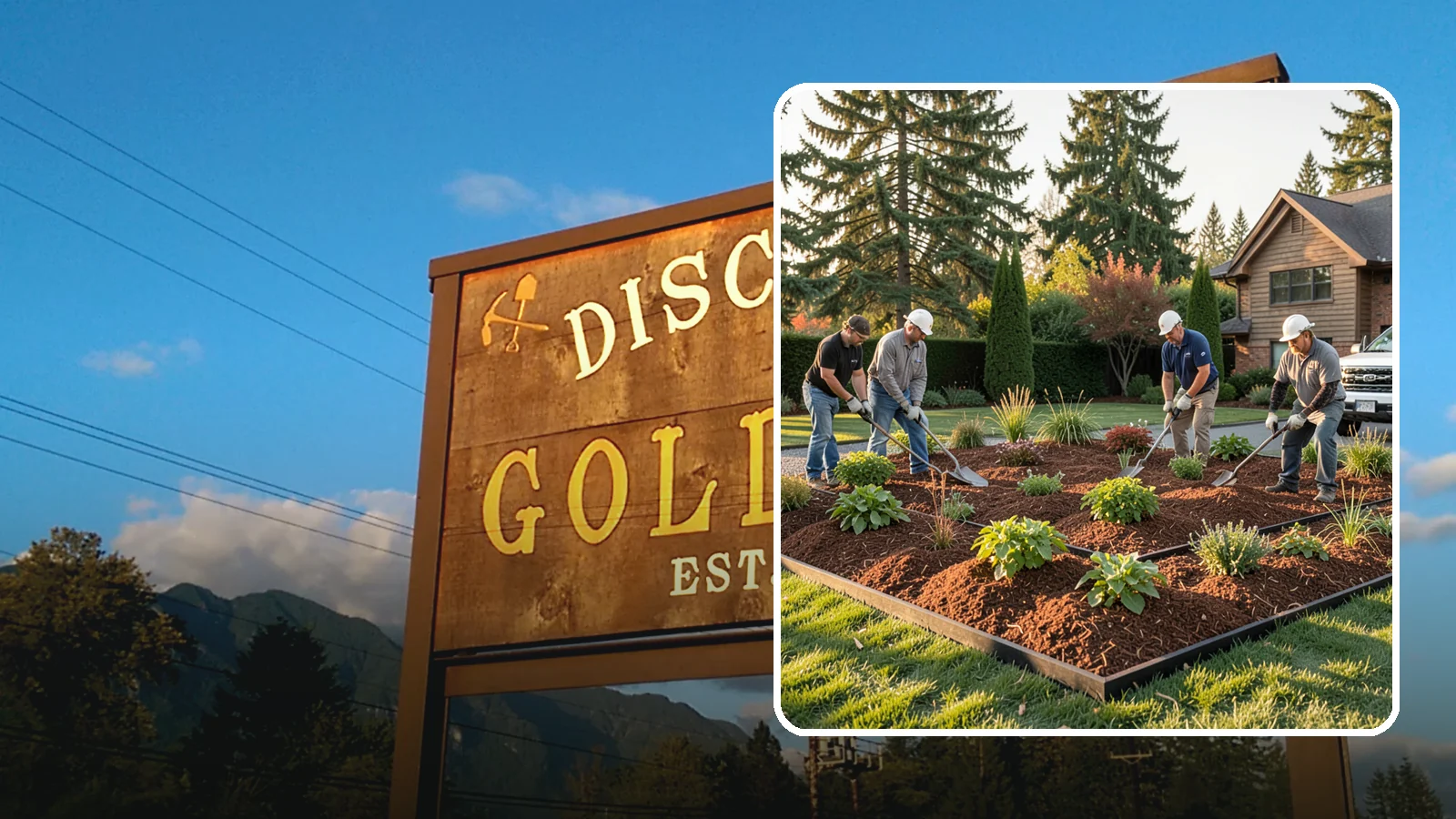 Mulch Installation in Gold Bar, Snohomish County, WA - Fresh mulch spread across beds to lock in moisture, block weeds, and give your landscape a clean, finished look.