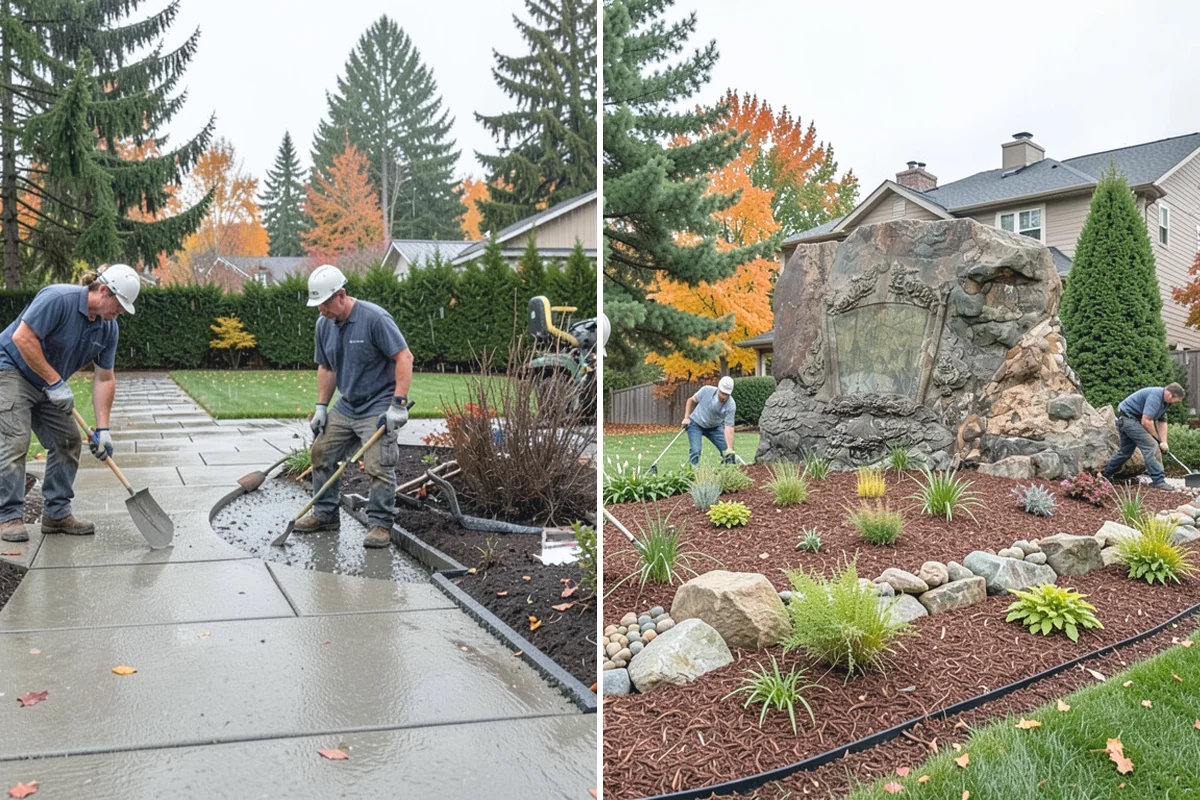 Mulch Installation in Hamilton, Skagit County, WA - Edge and define the bed lines