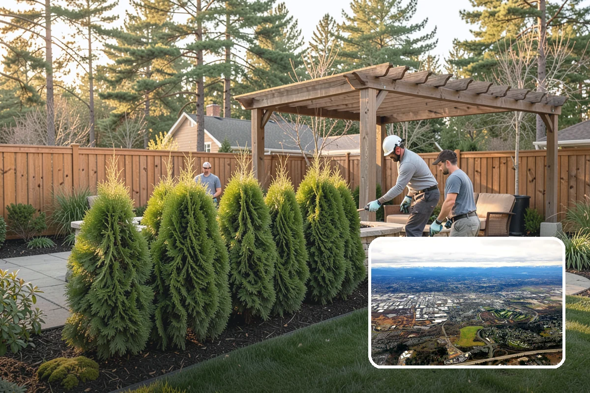 Mulch Installation in Kent, King County, WA - Locks in soil moisture and cuts watering