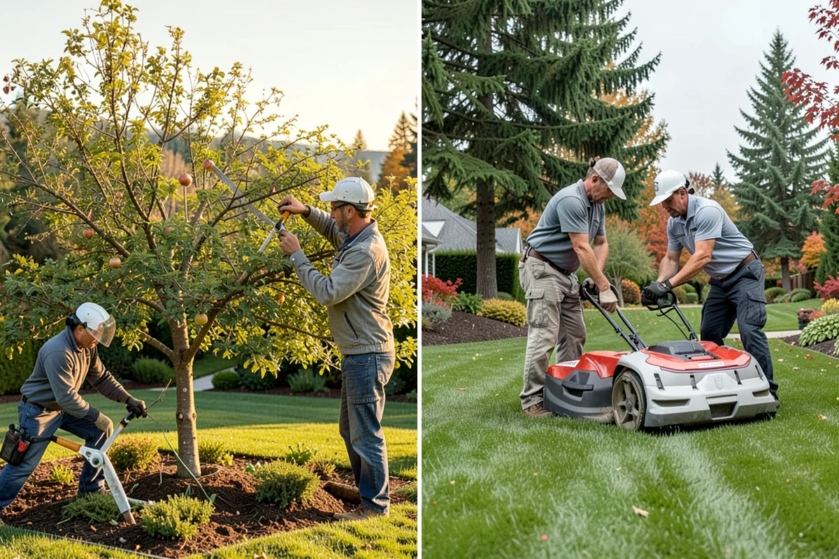 Mulch Installation in Lakewood, Pierce County, WA - Edge and define the bed lines